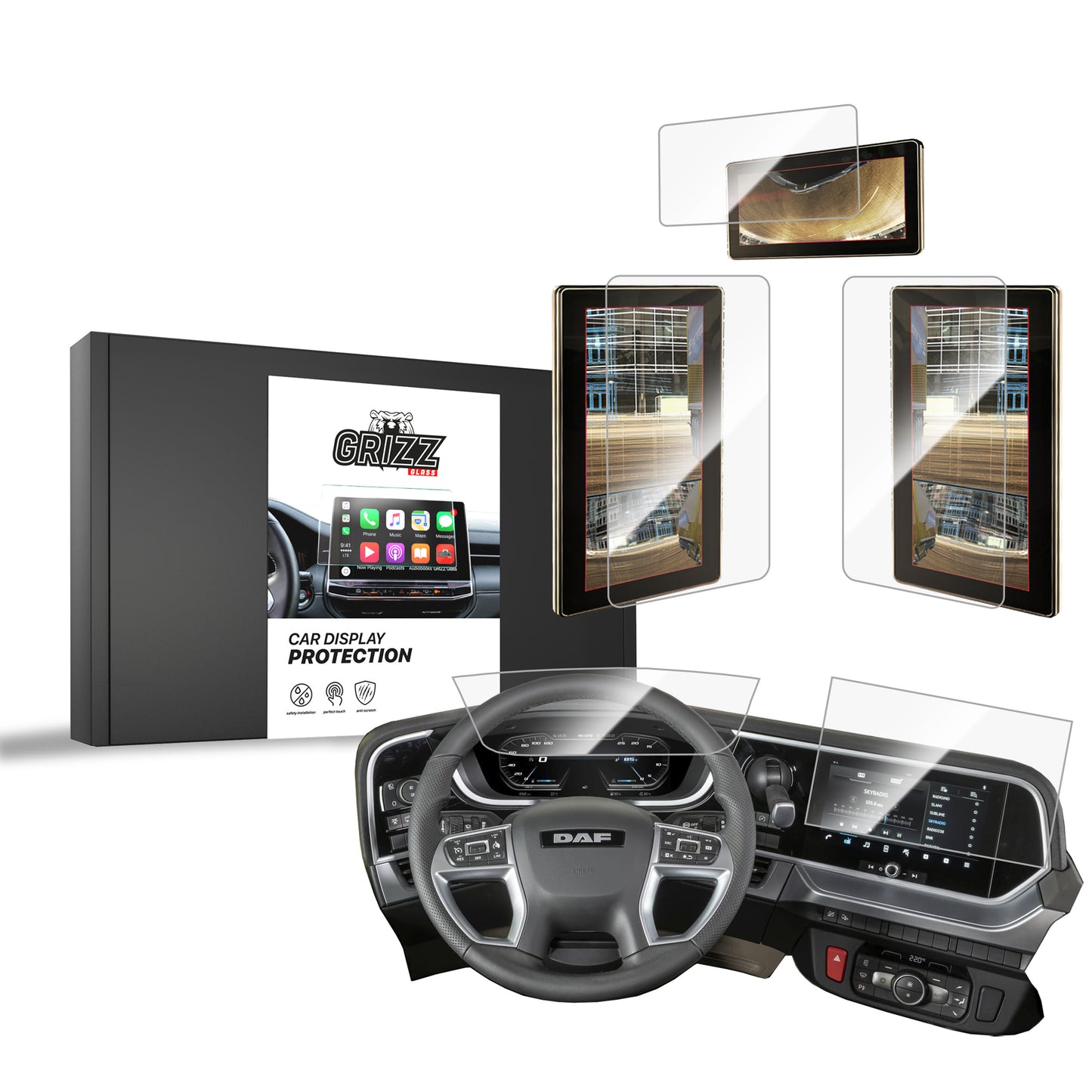 Ceramic screen film DAF XG Plus NGD Grizz 5in1