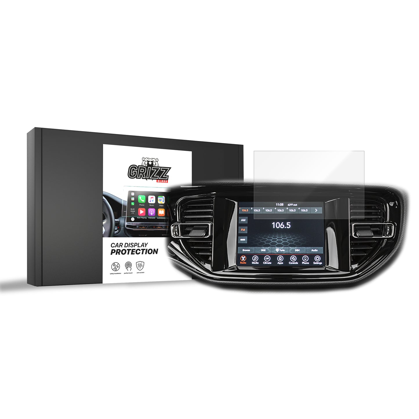 Ceramic screen film Dodge Durango (2020-2024) Grizz