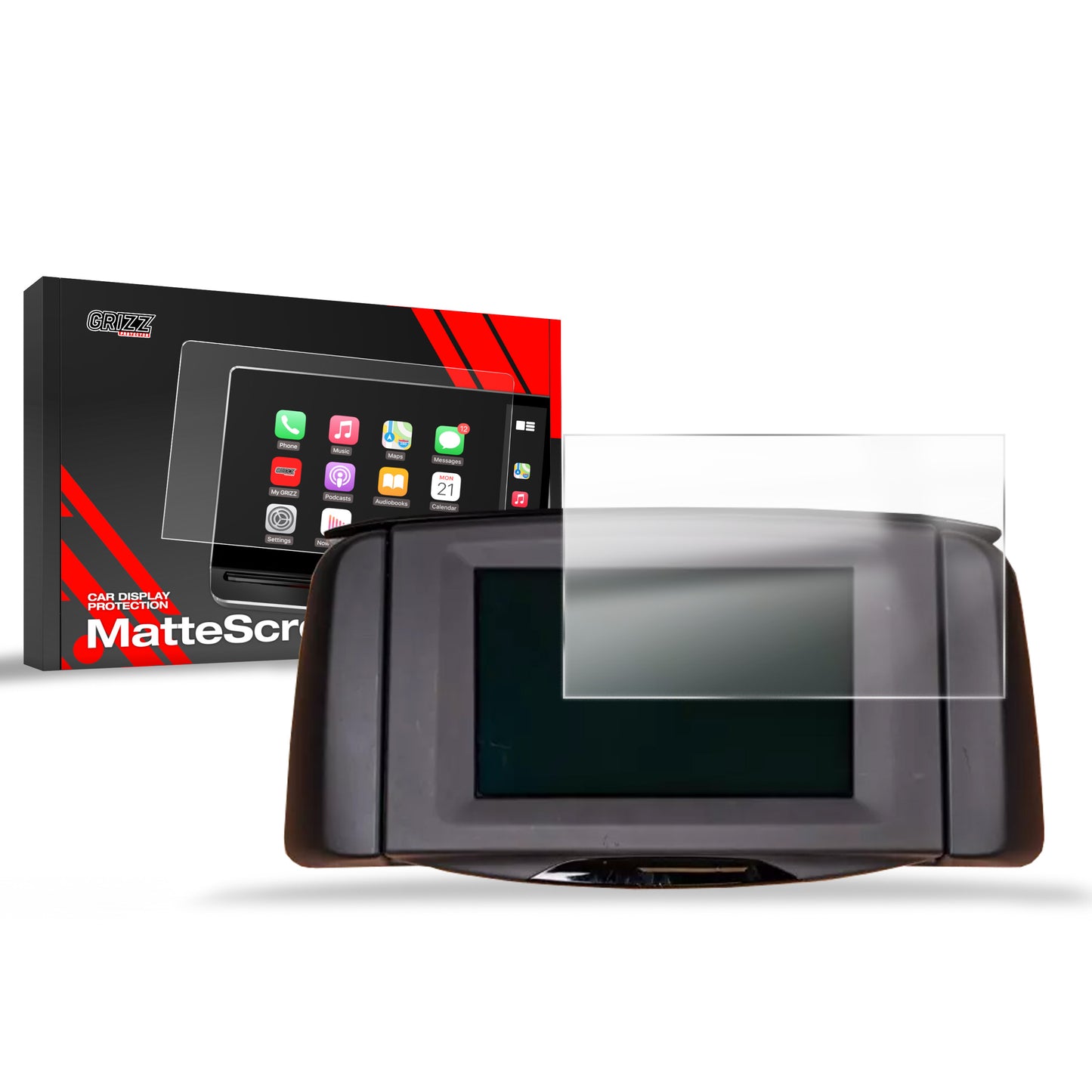 Anti-fingerprint screen film BMW 5 F10 F11 RSE 9,2" (2010-2017) Matte Grizz