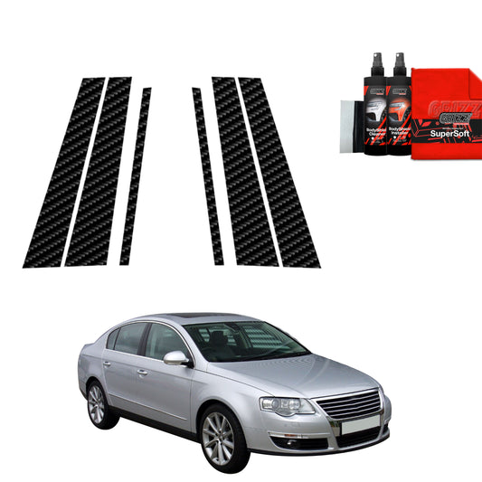 6in1 Anglies pluošto plėvelė statramsčiams Volkswagen Passat B6 Sedan (2005-2010)