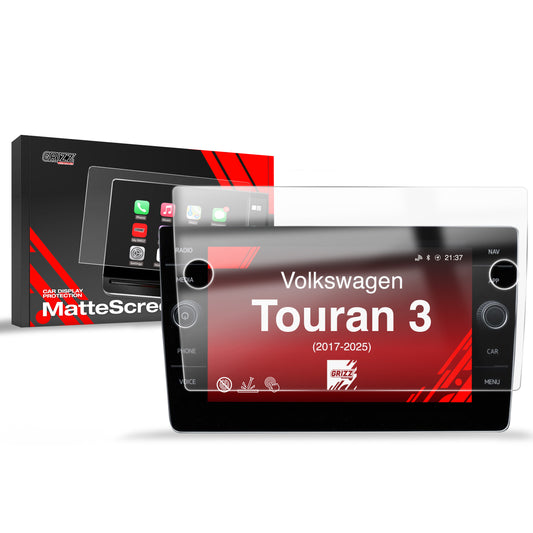 Ekrano plėvelė nuo pirštų atspaudų Volkswagen VW Touran 3 Discover Media (2017-2025) Matine Grizz