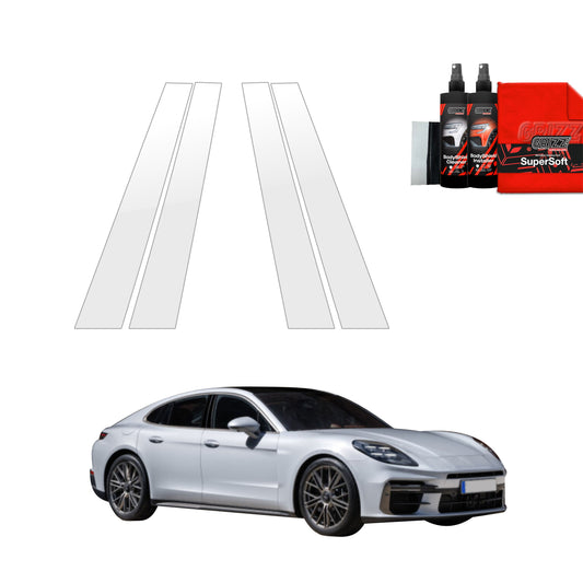 4in1 Protective film for pillars for Porsche Panamera 2 (2016-2024)