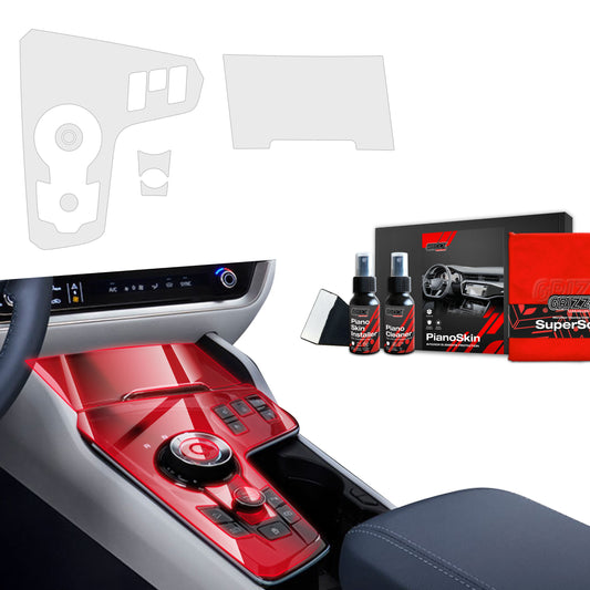 3in1 Grizz protective interior film Kia Sportage 5 (2021-2024) Anti-fingerprint PianoSkin