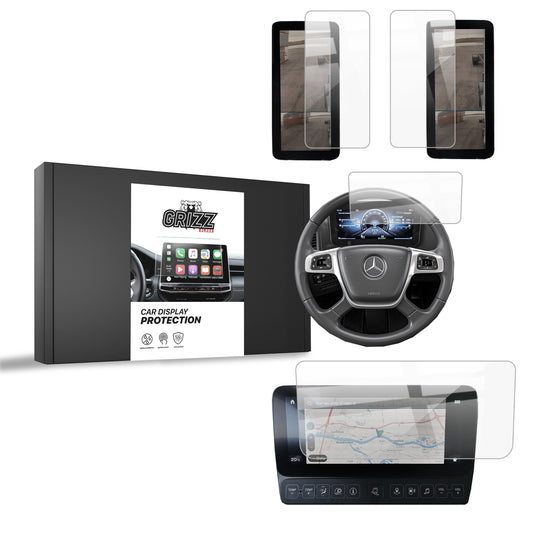 Ceramic screen film Mercedes Arocs (2019-2024) Grizz 4in1