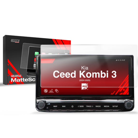 Anti-fingerprint screen film Kia Ceed Kombi 3 (2024-2025) Matte Grizz