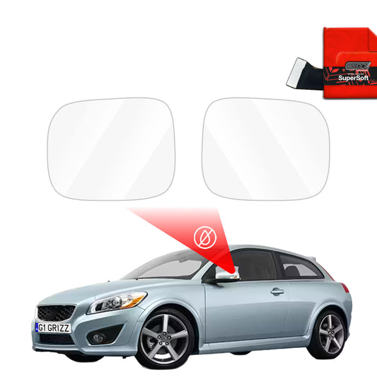 Rainproof film for mirrors for Volvo C30 (2006-2012)