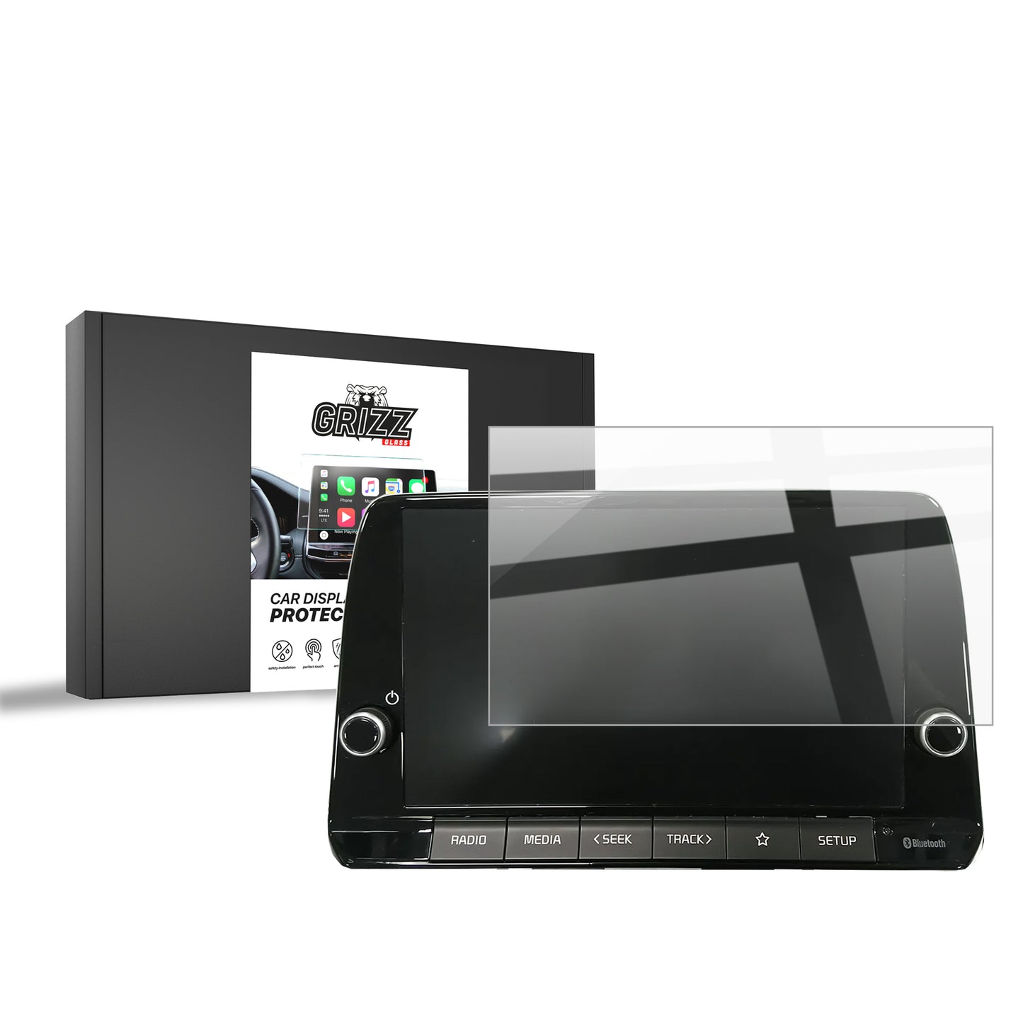 Ceramic screen film Kia Picanto 3 8" (2020-2024) Grizz