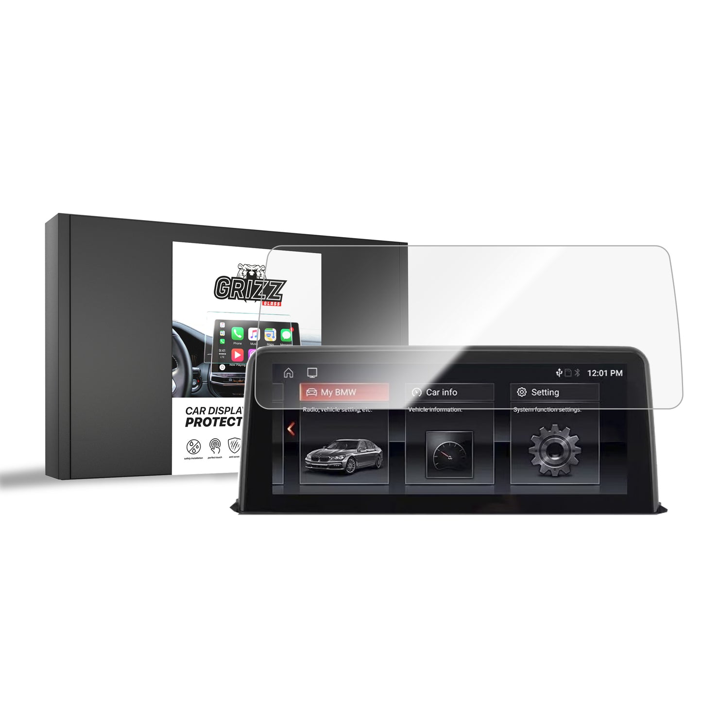 Ceramic screen film BMW X1 F48 8,8" (2015-2019) Grizz