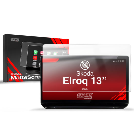 Anti-fingerprint screen film Skoda Elroq 13" (2025) Matte Grizz