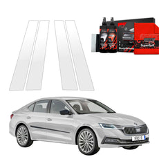 4in1 Apsauginė plėvelė statramsčiams Skoda Octavia 4 Hatchback (2019-2024)