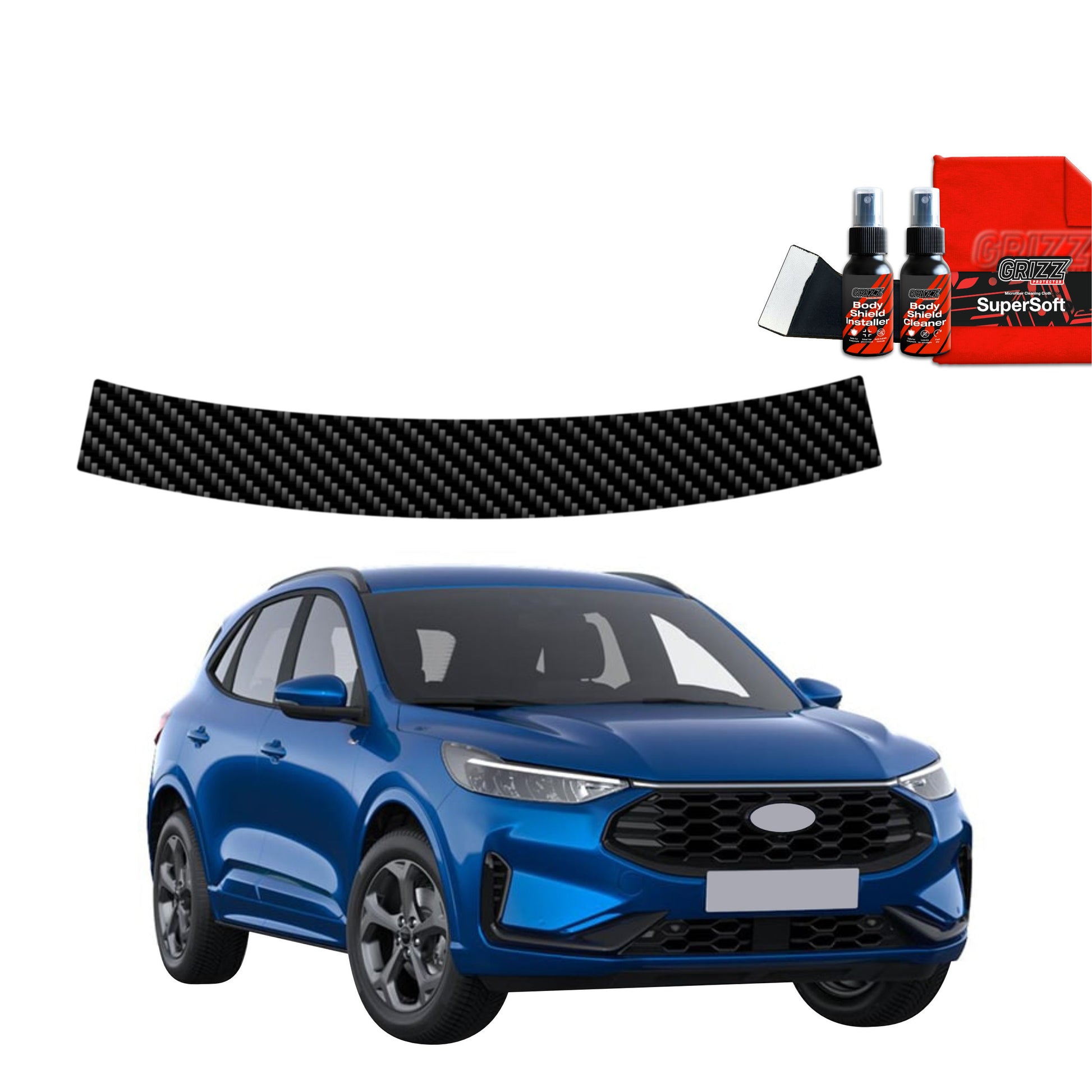 Carbon fiber film for the trunk sill Ford Kuga ST-Line X Facelift (2024-2025)