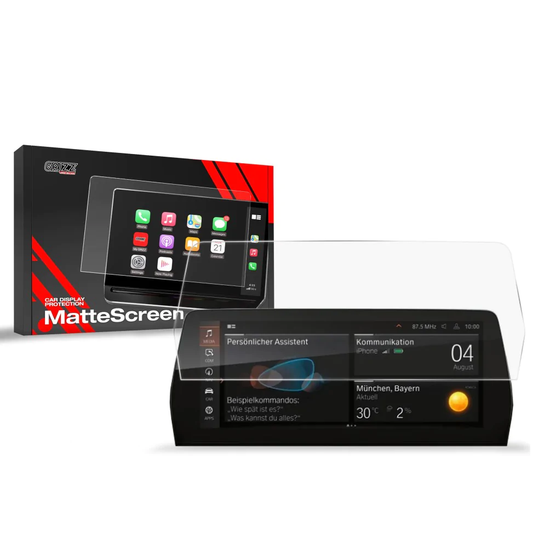 Anti-fingerprint screen film BMW 8 Grand Coupe G16 (2022-2025) Matte Grizz