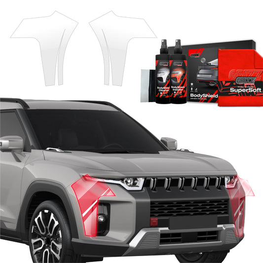 2in1 Protective film for bumper for SsangYong Torres (2024-2025)