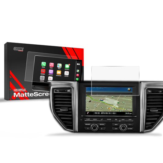 Anti-fingerprint screen film Porsche Macan 9" (2014-2018) Matte Grizz