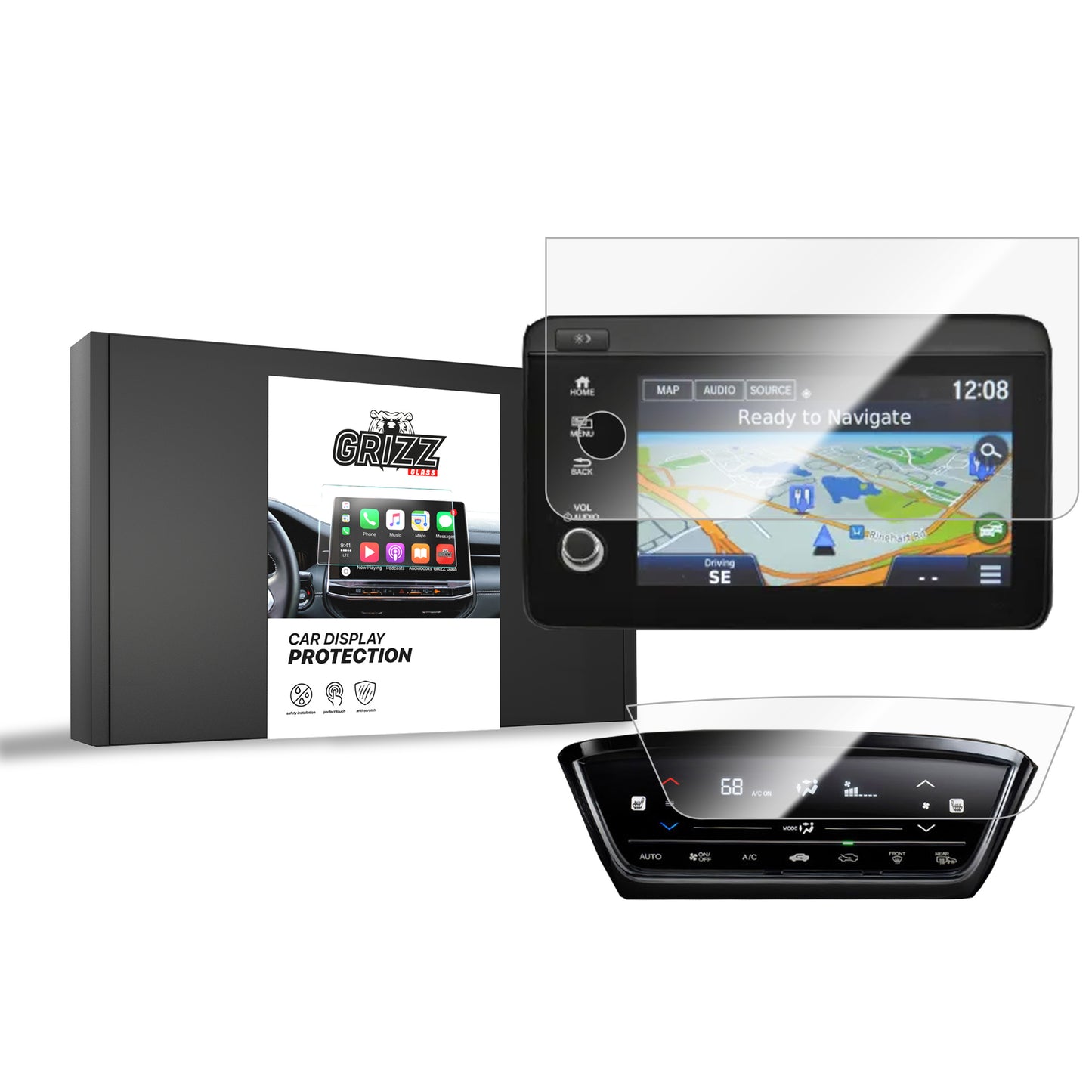 Ceramic screen film Honda HR-V 2 (2019-2022) Grizz 2in1