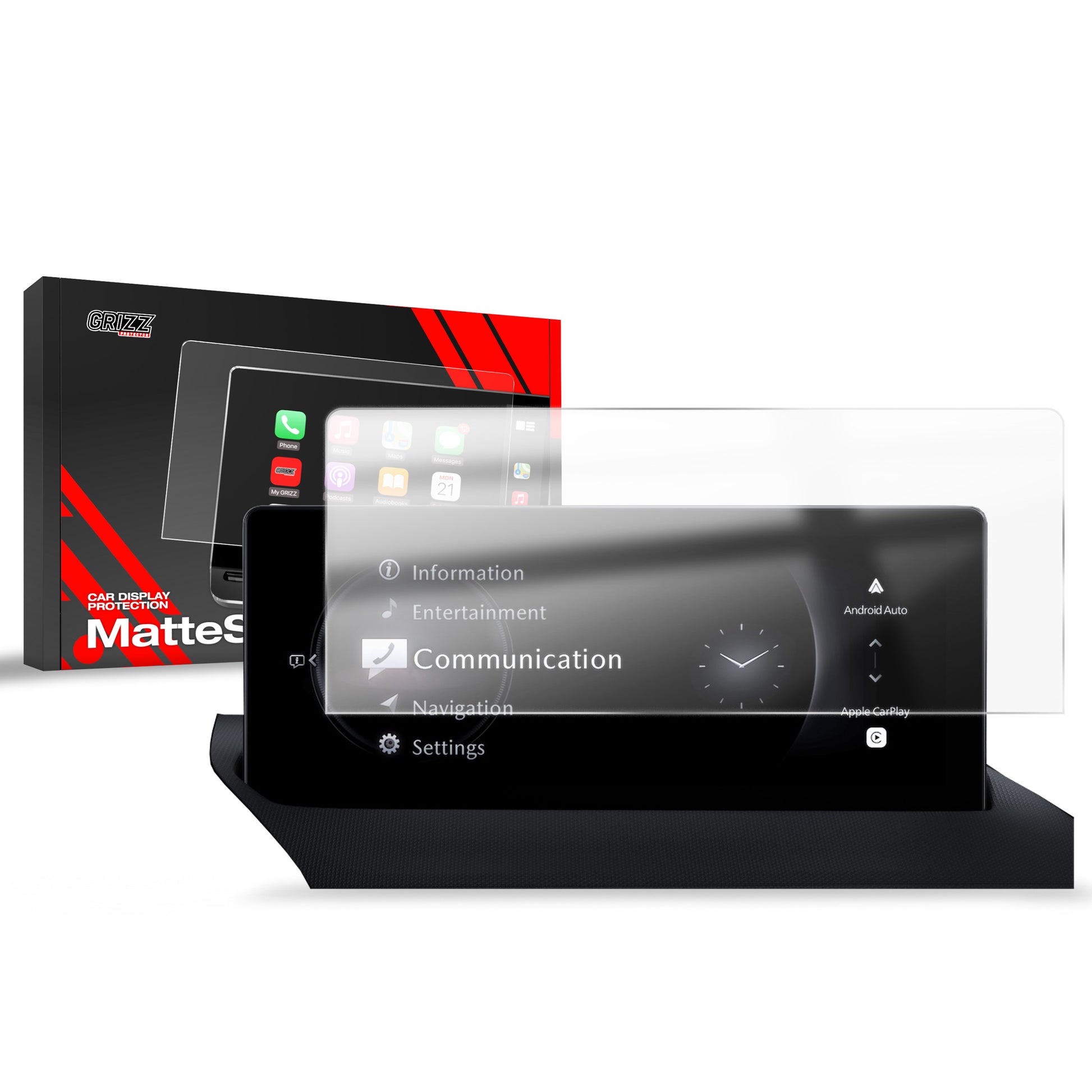 Anti-fingerprint screen protector Mazda MX-5 8.8" (2025) Matte Grizz