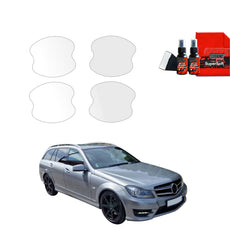 4in1 Protective film under door handles Mercedes Benz C Class S204 Estate Facelifting (2011-2014)