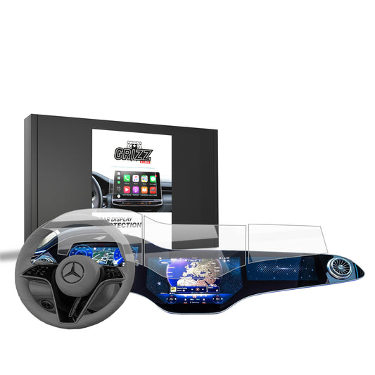 Ceramic screen film Mercedes EQE Hyperscreen (2022-2025) Grizz 3in1