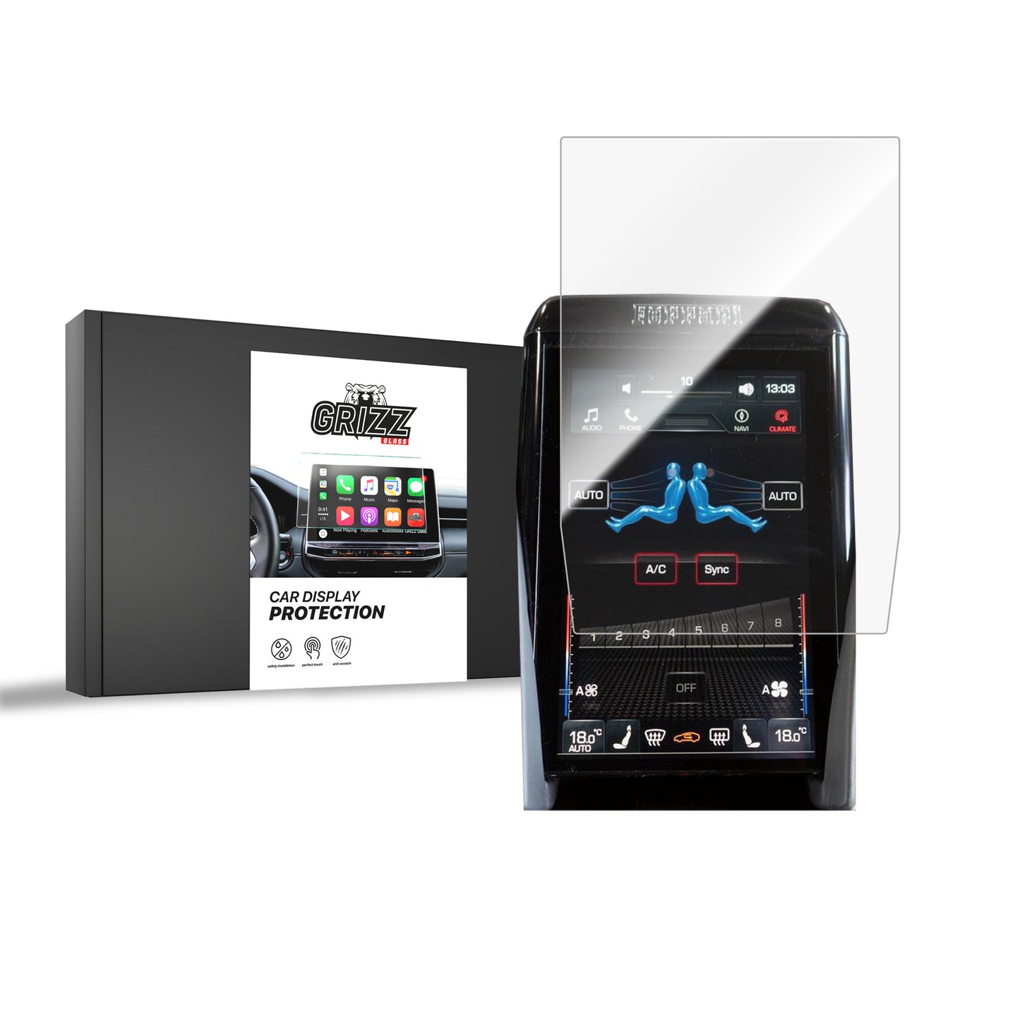 Ceramic screen film Ferrari Roma (2020-2025) Grizz