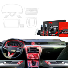 8in1 Grizz protective interior film Volkswagen VW Passat B8 (2020-2023) Transparent PianoSkin