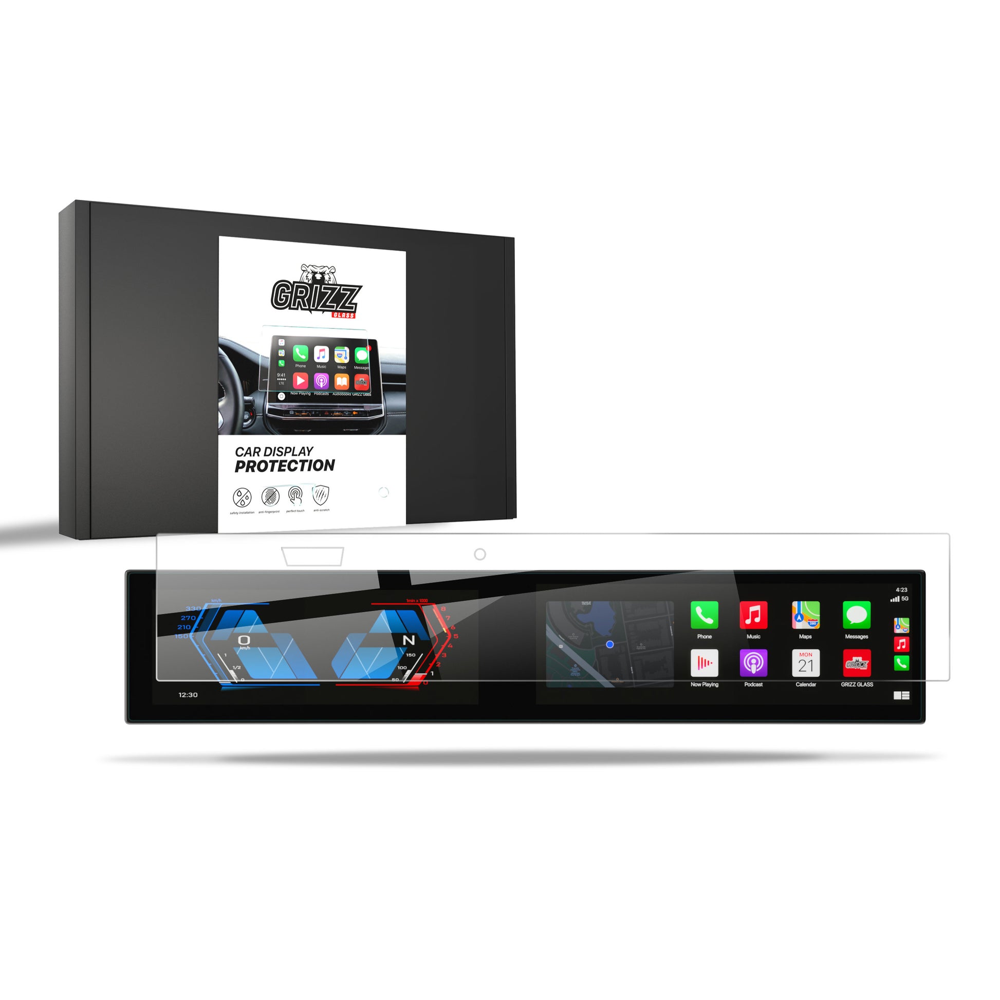 Ceramic screen protector BMW X5M F95 Sensor (2023-2025) Grizz