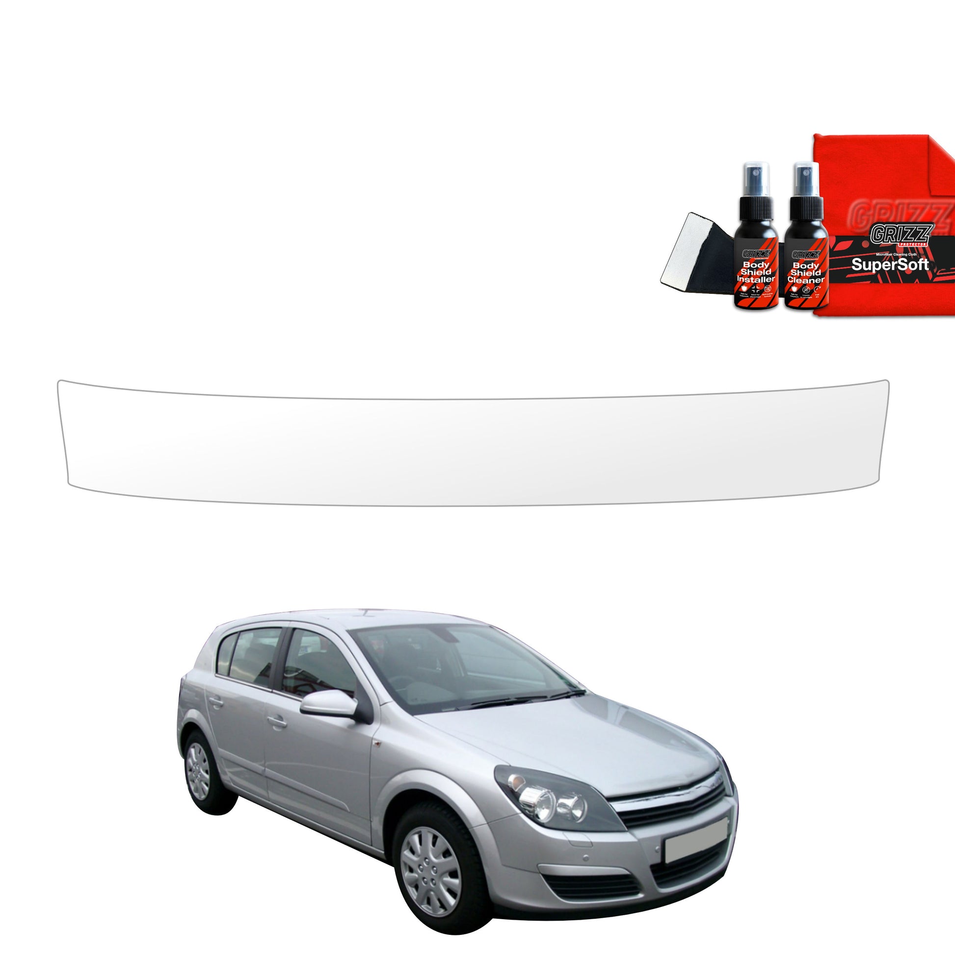 Apsauginė plėvelė bagažinės slenksčiui Opel Astra H Hatchback 5D (2004-2014)