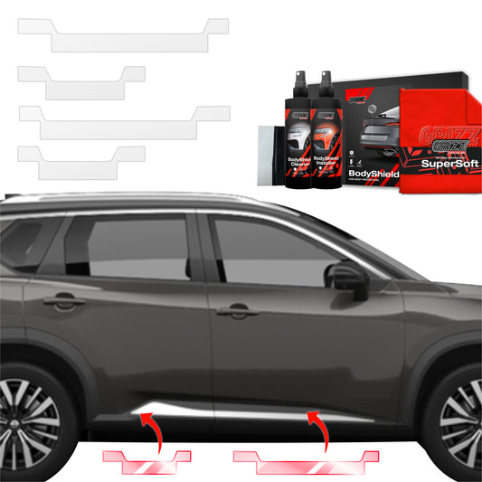 4in1 Protective film for sills for Nissan X-Trail Facelift (2024-2025)
