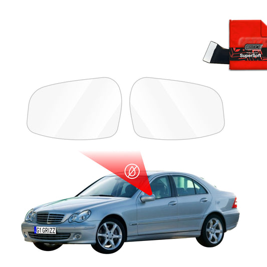 Rainproof mirror film Mercedes Benz C Class W203 Sedan (2000-2007)
