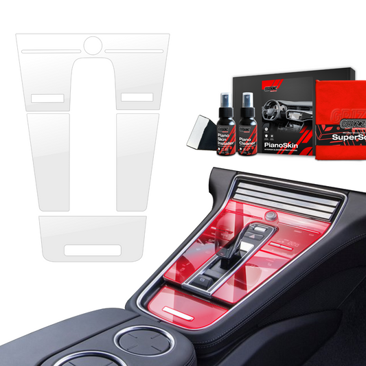 4in1 Grizz protective interior film Porsche Panamera 2 (2016-2023) Transparent PianoSkin