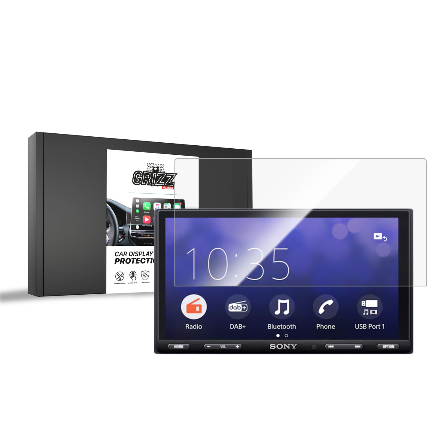 Ceramic screen film Sony XAV-AX5650 6,95" 2DIN Grizz