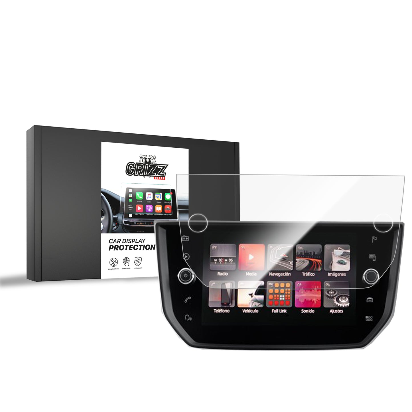 Ceramic screen film Seat Ibiza 8" (2017-2020) Grizz