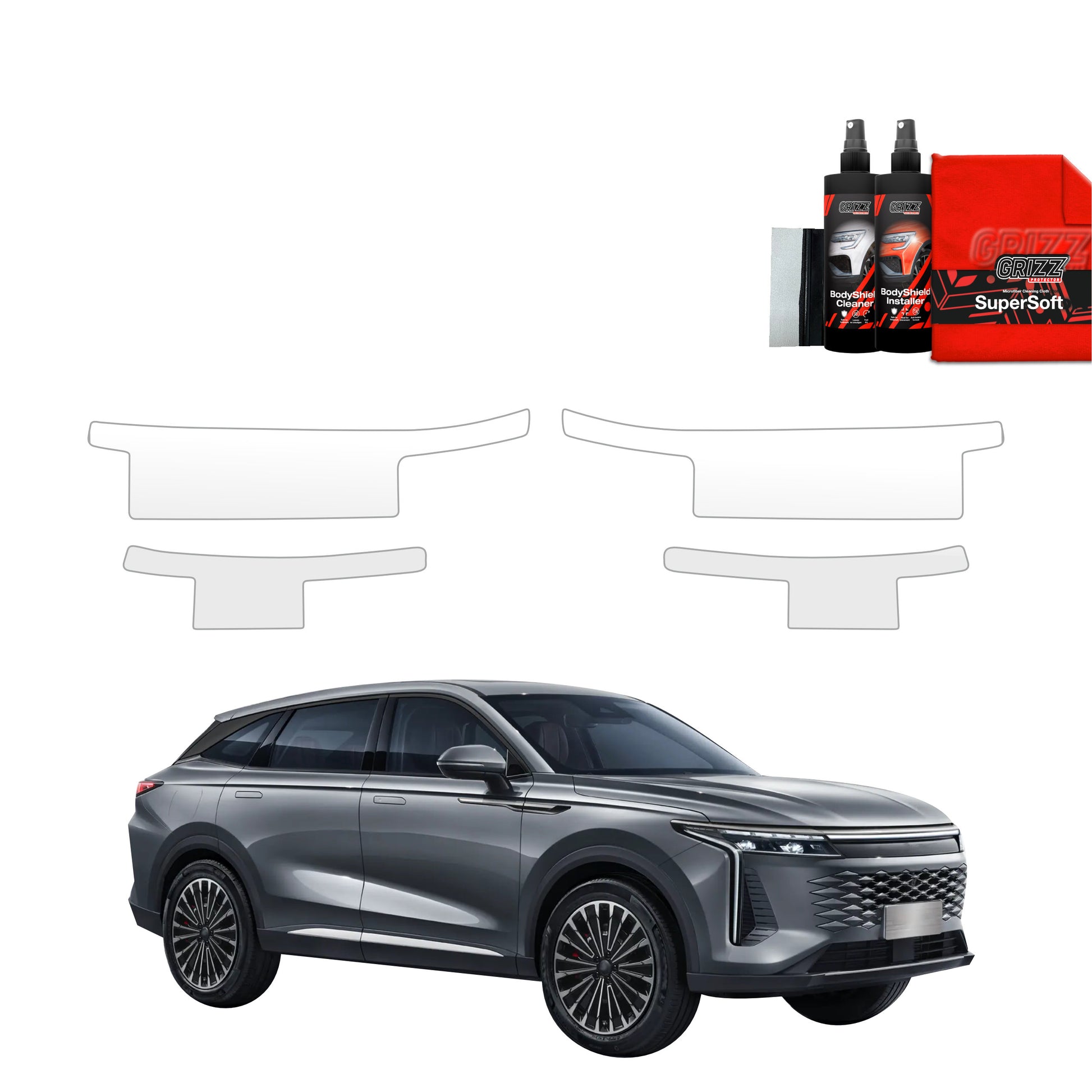 4in1 Protective film for sills for OMODA 9 Super Hybrid (2025)