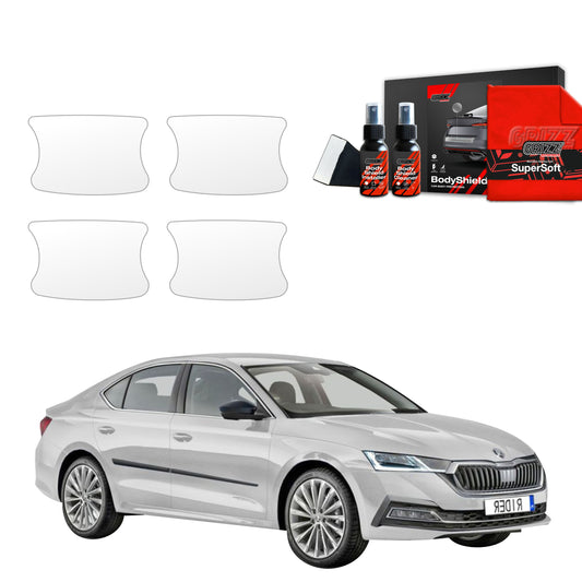 4in1 Protective film under door handles for Skoda Octavia 4 Hatchback (2019-2024)
