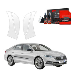 4in1 Apsauginė plėvelė ratų arkų apsaugai Skoda Octavia 4 Hatchback (2019-2024)