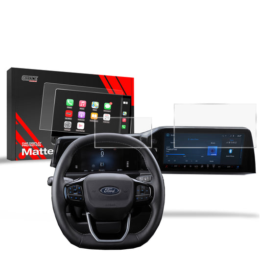 Anti-fingerprint screen film Ford Transit Custom 2 13" (2024-2025) Matte Grizz 2in1