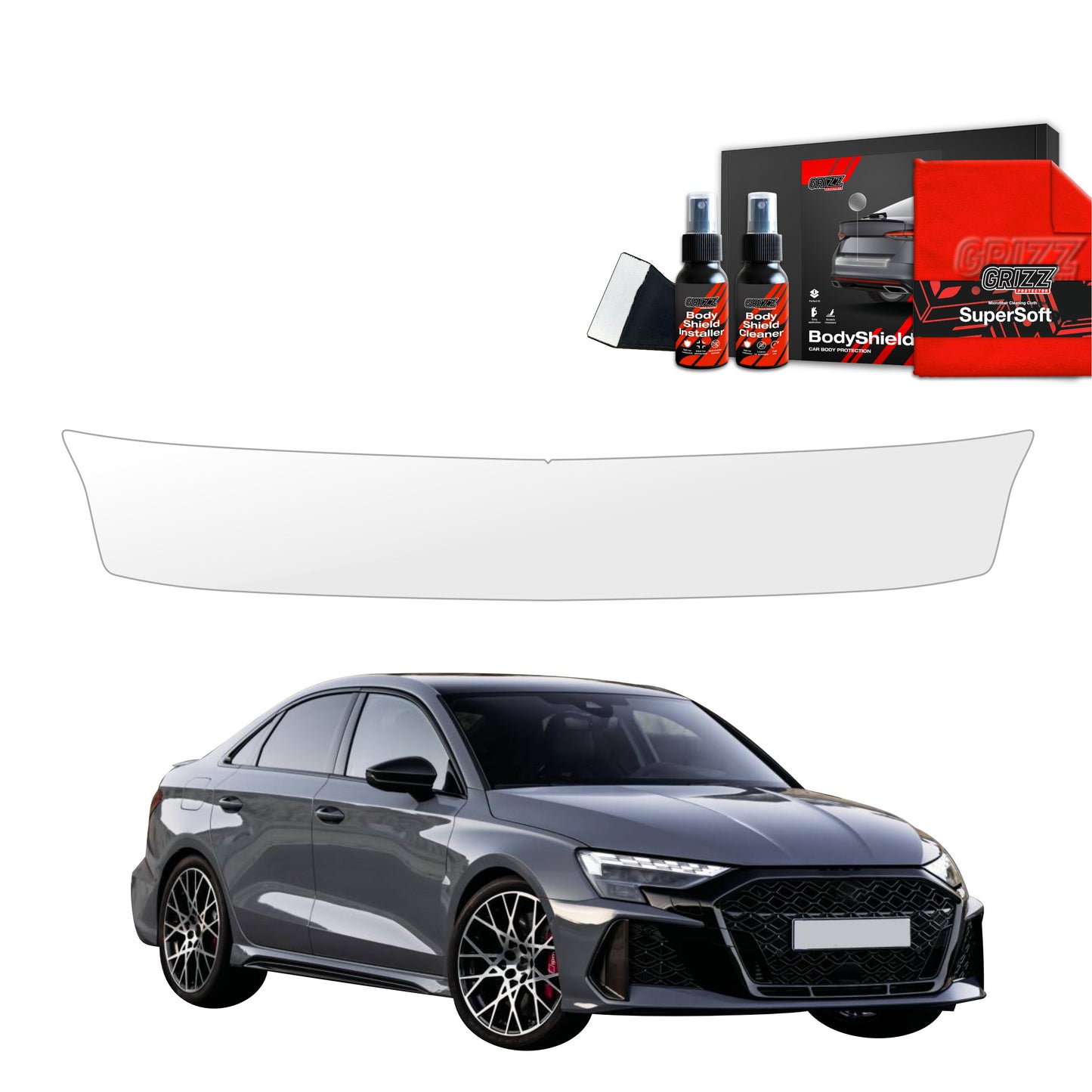 Protective film for trunk threshold for Audi RS3 (2025)