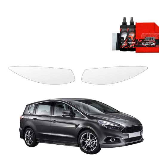 2in1 Apsauginė plėvelė žibintams  Ford S-Max MK2 (2015-2019)