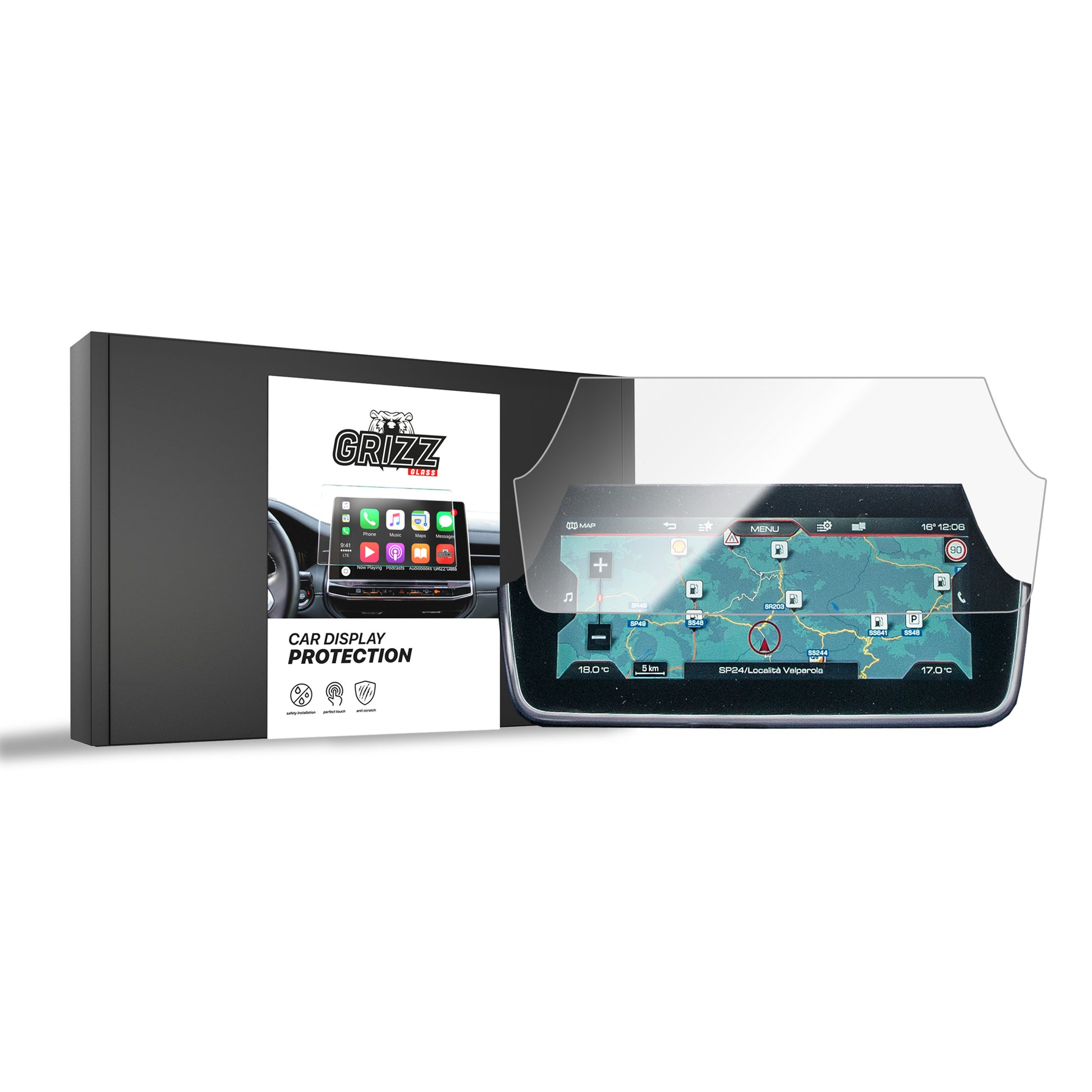 Ceramic screen film Ferrari GTC4 Lusso (2016-2020) Grizz