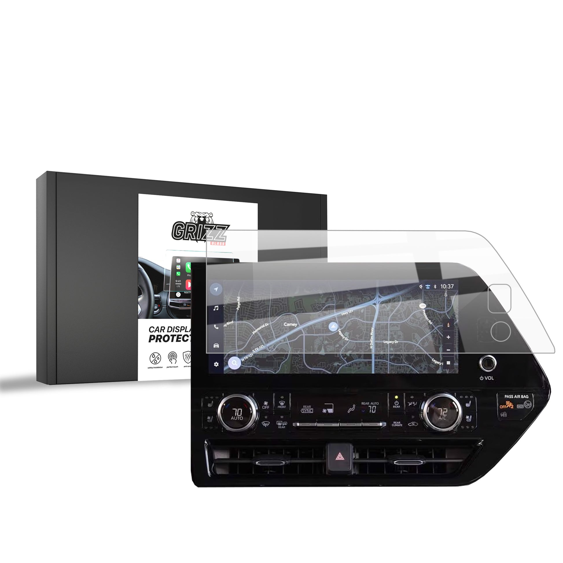 Ceramic screen film Toyota Highlander 4 12,3" (2023-2025) Grizz