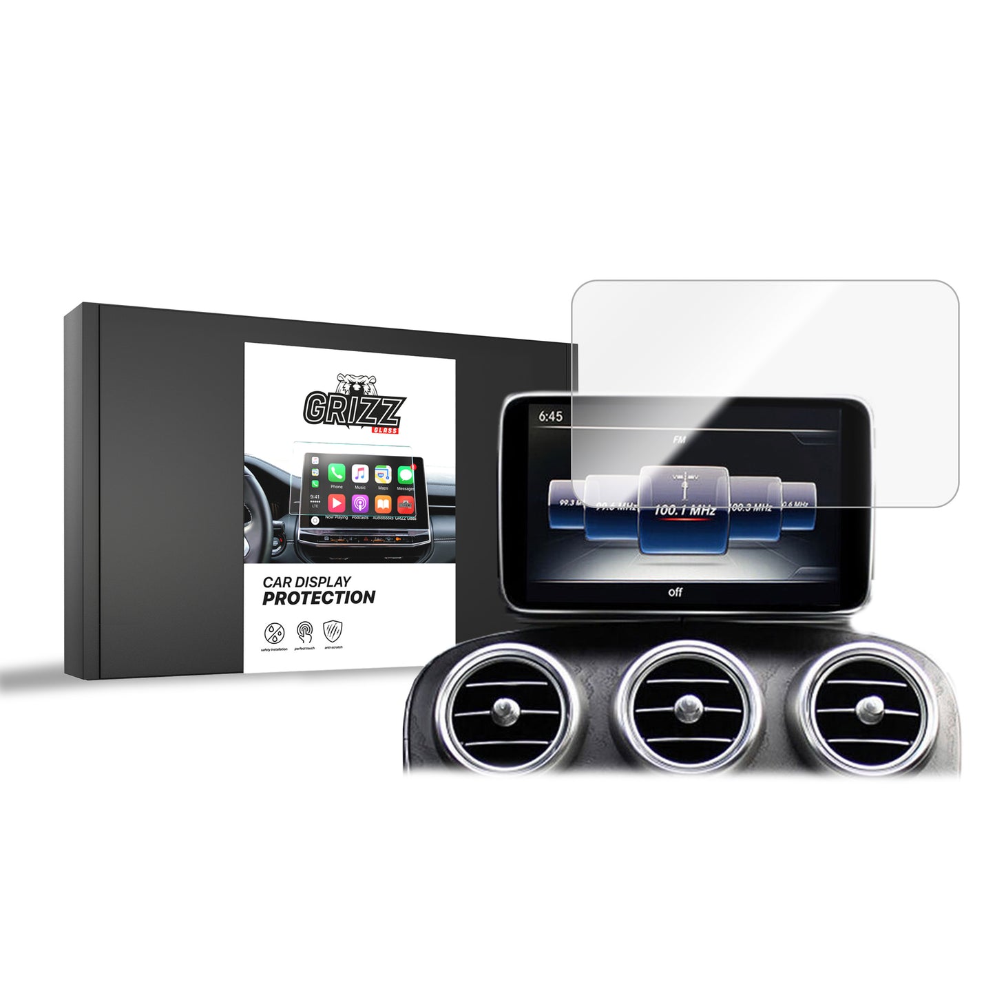 Ceramic screen film Mercedes GLC C253 8,4" (2015-2019) Grizz