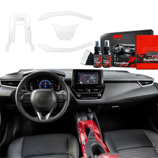 4w1 Grizz protective interior film Toyota Corolla Cross Drive Mode (2019-2025) Bezbarwna PianoSkin