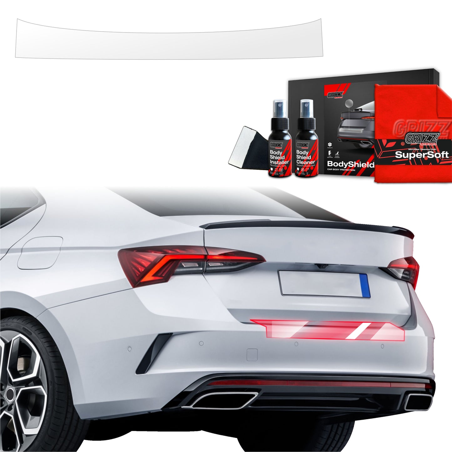 Protective film for trunk threshold for Skoda Octavia 4 Hatchback Facelifting (2024-2025)