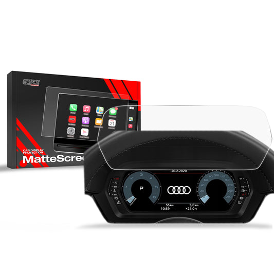 Anti-fingerprint screen film Audi S3 8Y Virtual Cockpit 10,25" (2020-2025) Matte Grizz