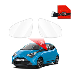 Rainproof mirror film for Toyota Aygo (2014-2017)