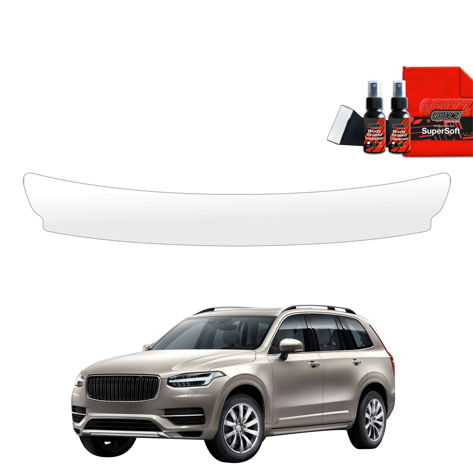 Apsauginė plėvelė bagažinės slenksčiui Volvo XC90 (2015-2020)