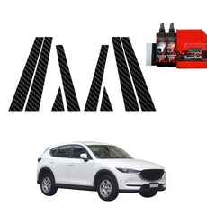 8in1 Carbon film for pillars for Mazda CX5 KF (2016-2025)
