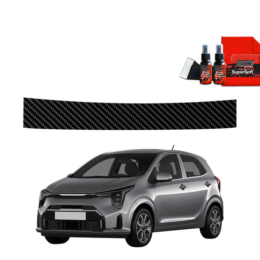 Carbon fiber film for trunk sill Kia Picanto (2023-2025)