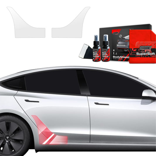 2in1 Protective film for wheel arches for Tesla Model 3 (2021-2025)