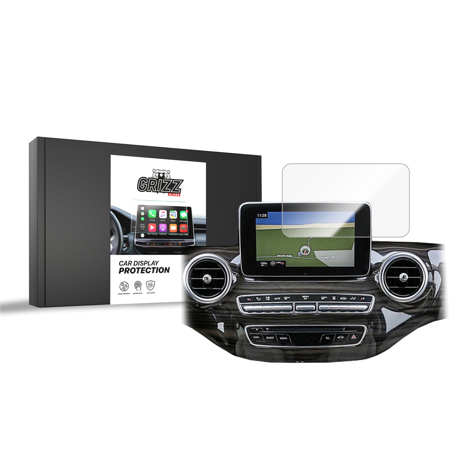 Ceramic screen film Mercedes klasa V 8,4" (2014-2019) Grizz