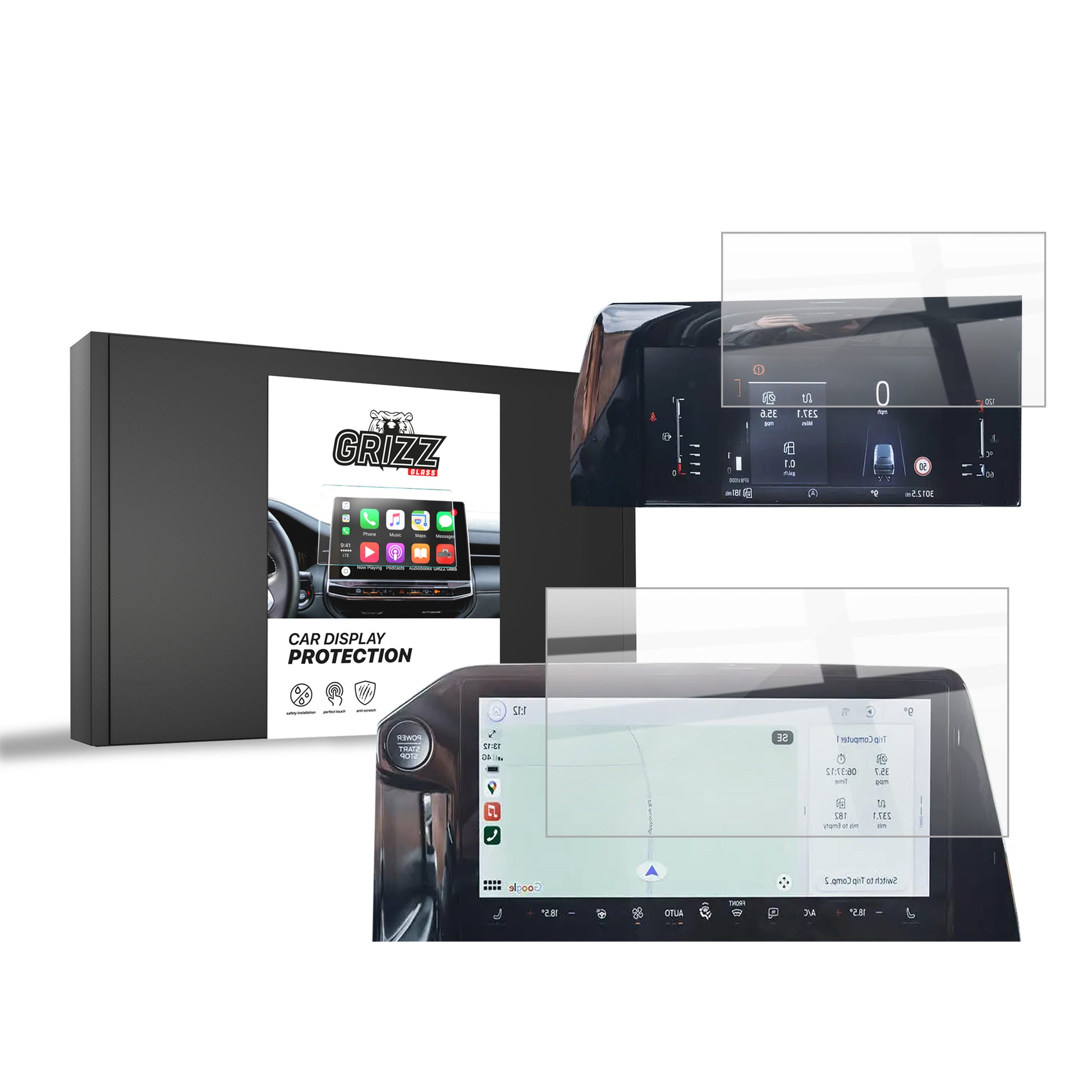 Ceramic screen film Ford Tourneo Custom 14" (2024-2025) Grizz 2in1